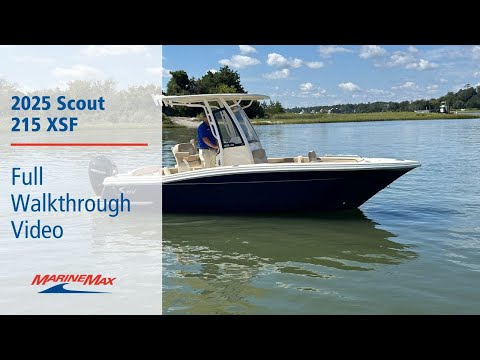 2025 Scout 215 XSF | Available at MarineMax Wrightsville Beach