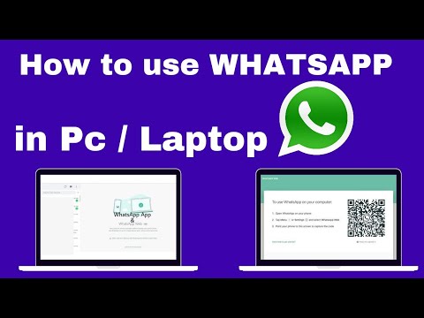 How to Use WhatsApp in Laptop or  Pc | How to use WhatsApp Web 2023 | Connect WhatsApp to laptop