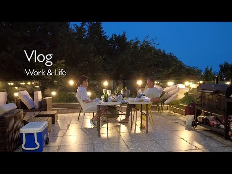 [Vlog] Work & Life | Gambas Milk Kit | Han River Terrace Tomahawk | Seoul City Agreement Ceremony |