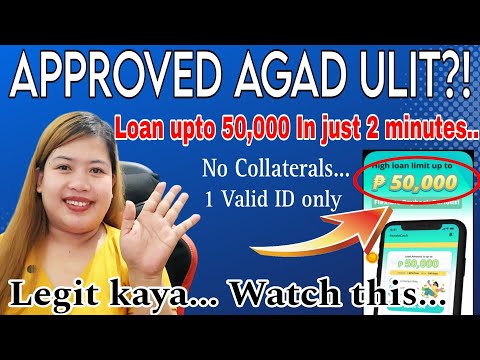 WOW! 50,000 PWEDE HIRAMIN SA UTANGAN APP NA TO! LEGIT KAYA? WATCH THIS...