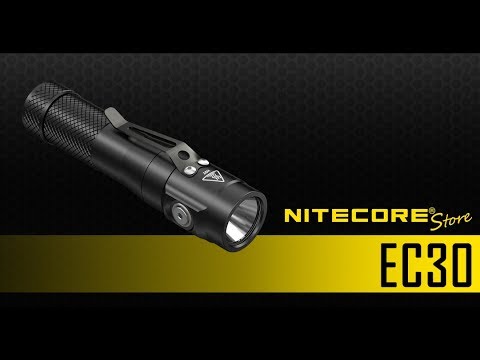 (Discontinued) NITECORE EC30 1800 Lumen Ultra Compact Everyday Carry Flashlight