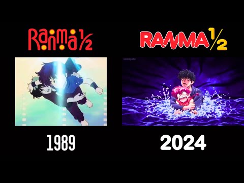 Ranma ½ Anime Episode 2: 1989 VS. 2024 side-by-side @eganimation442