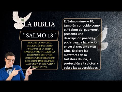 LIBRO DE LOS SALMOS: " SALMO 18👉150 " ACCION DE GRACIAS POR LA VICTORIA (2 S. 22.1-51)