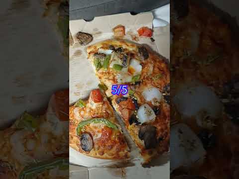 Domino's Pizza + Train Journey 💯 #shorts #train #travel #pizza #streetfood #youtubeshorts