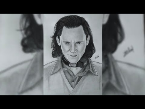 Drawing Loki | Tom Hiddleston | #marvel #loki