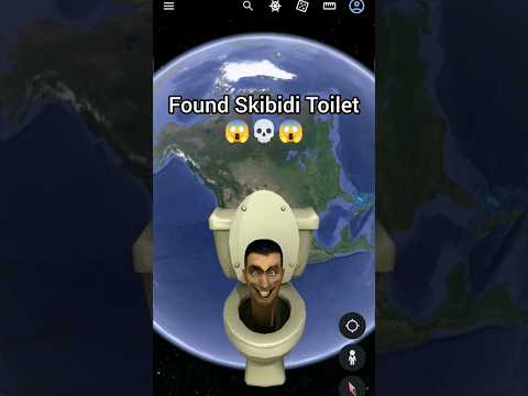 Skibidi Toilet 🚽 on Google Maps and Google Earth 🌎 tv woman camera man