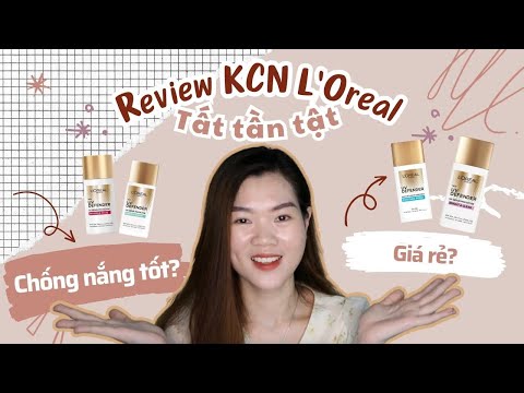 Review tất tần tật kem chống nắng L'Oréal | One Brand Sunscreen Review