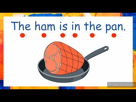 CVC Reading Lesson 7 | CVC Words in Sentences | Short Vowel Sounds | A Lesson on Prepositions