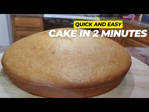 Ep 04. Cake in minutes! Easiest cake Recipe. You will not buy cake anymore!! ✨️