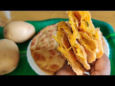 aloo stuffed puri | ఆలో స్టఫ్ఫ్డ్ పూరి 😋😋😋