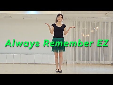 Always Remember EZ LINE DANCE | 올웨이즈 리멤버 이지 라인댄스 | Absolute Beginner | Jun Chung | Tutorial