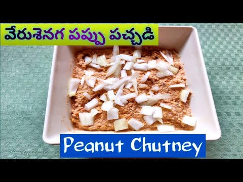 వేరుశెనగ పప్పు పచ్చడి | పల్లీ చట్నీ | Peanut Chutney | Verusenaga Pappu Pachhadi Recipe