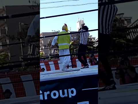 【大阪プロレス】えべっさんVSレフェリー