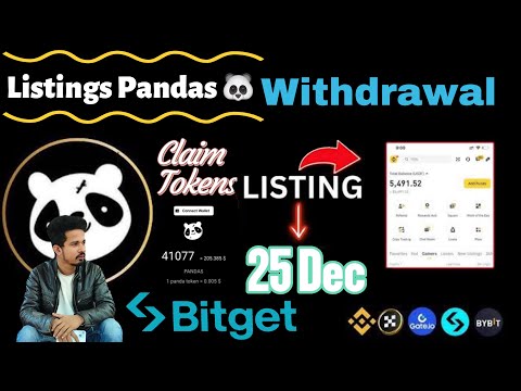 🔥 Pandas Withdrawal Tokens !! Pandas Tokens Free No Ges Fees 😱 !! Pandas New Update Today 👌￼