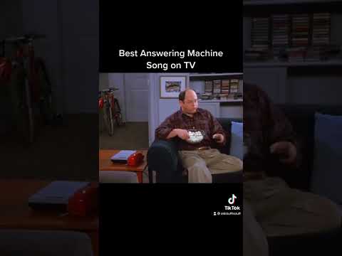 Seinfeld George’s Answering Machine Song - Believe it or not George isn’t at home