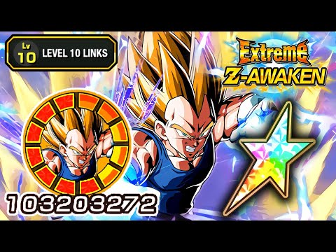 100% EZA PHY LR SSJ2 ANGEL VEGETA LEVEL 10 LINKS!!!!! Dragon Ball Z Dokkan Battle