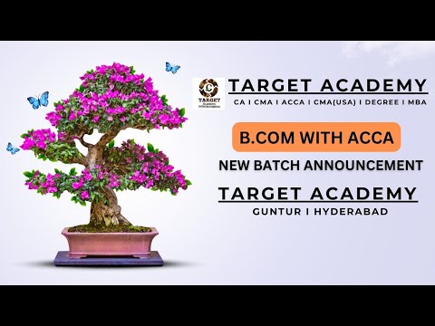 ACCA NEW BATCH ANNOUNCEMENT@targetacademyforCACMAACCA#acca #accauk #ca #cma #cmausa #icmai #icai