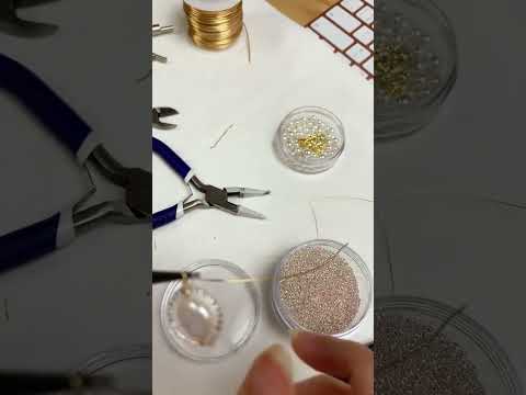 DIY Pearl Drop Earrings | Jewelry Tutorial | Rimmoto Jewelry