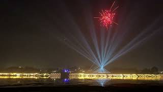 Bilaspur Chhattisgarh |  River view deepotsav aatishabaji Laser show