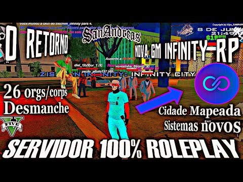 🎮 GM INFINITY ROLEPLAY | ATUALIZAÇÃO DO MEU SERVIDOR SISTEMA DE DESMANCHE 26 ORGS FULL ROLEPLAY 🤍