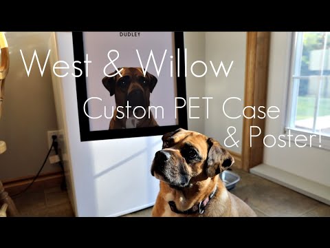 Custom Artistic Dog / PET iPhone Case & Posters! - West and Willow - Hands on Review