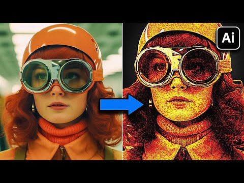 Vectorize Any Photo In Seconds! (Illustrator Tutorial)