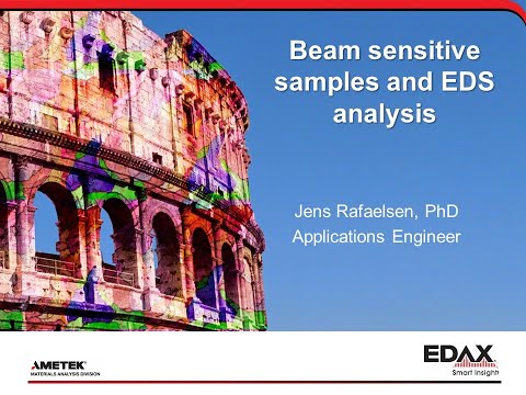 Beam Sensitive Samples and EDS Analysis