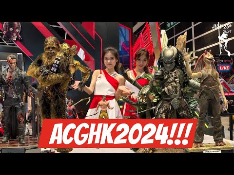 Hot Toys ACGHK2024 | Chewbacca Terminator Predator Batman Jar Jar!