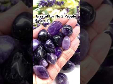 Crystal for No 3 People. #crystals #gemstone #growth #success #bussiness #numerology #date