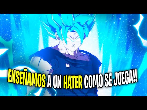 Me ENCUENTRO con un HATER y le ENSEÑO a JUGAR!! DRAGON BALL FIGHTERZ