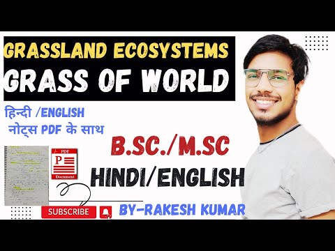 grassland ecosystems।grass of world। grassland ecosystems in hindi  #bsc #msc #ugcnet #upsc #ecology