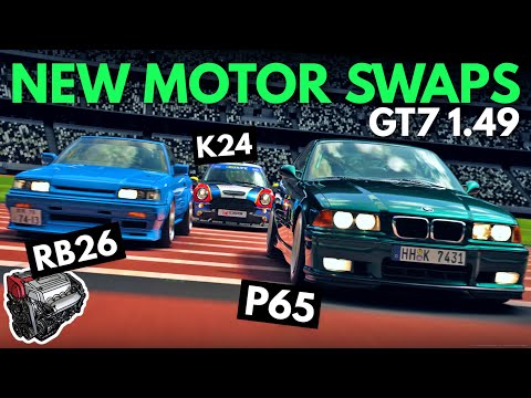 10 New Engine Swaps in GT7 1.49 | Part 12 | Gran Turismo 7 July Update | Motor Swaps