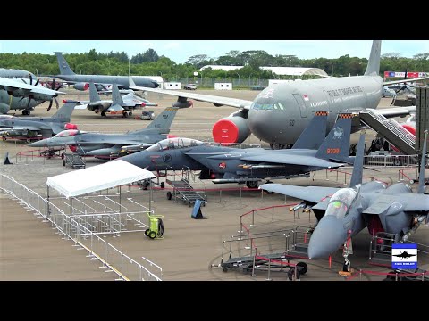 Singapore Air Show 2020 static display aircraft