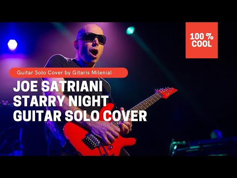 Joe Satriani - Starry Night - Guitar Solo Cover #joesatrianicover #shorts