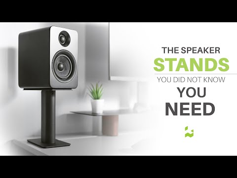 Improve Your Desktop Audio With These Speaker Stands | Kanto Solutions