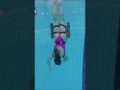 Melanie Testing the Subnado underwater scooter #subnado