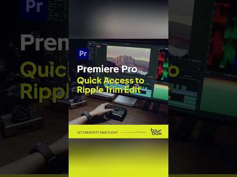 💡Quick Access to Ripple Trim Edit in #Premiere