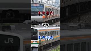 【リクエスト】中央東線 VS 中央西線｜JR東日本とJR東海の戦い!!｜#鉄道 #強さ比べ #地理系 #地理系を救おう