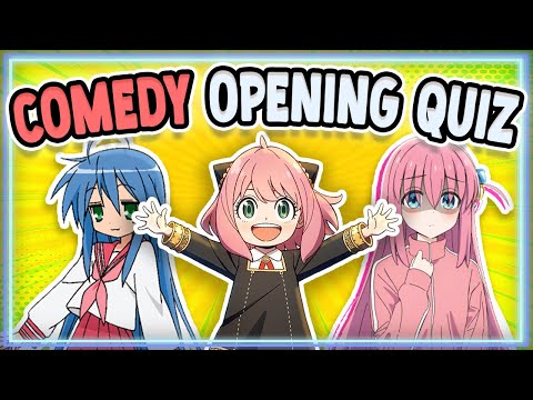 COMEDY OPENING QUIZ [Super Easy - Super Hard] | 50 Openings