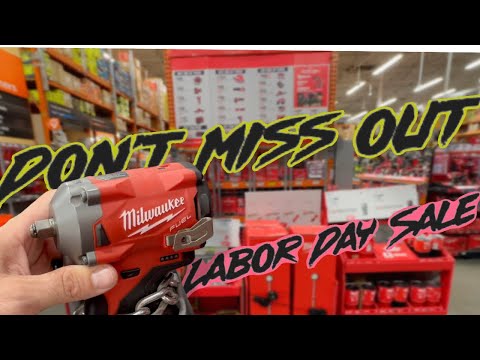 The Best Labor Day Deals on Milwaukee Power Tools At Home Depot 🔧