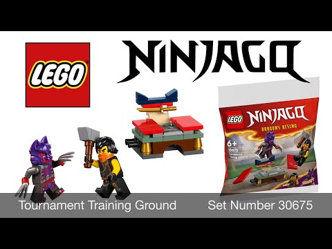 LEGO Ninjago Tournament Training Ground (30675) Stop Motion Speed Build