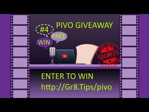 The Big Insider Secrets Tip#4 FREE PIVO Giveaway!!!