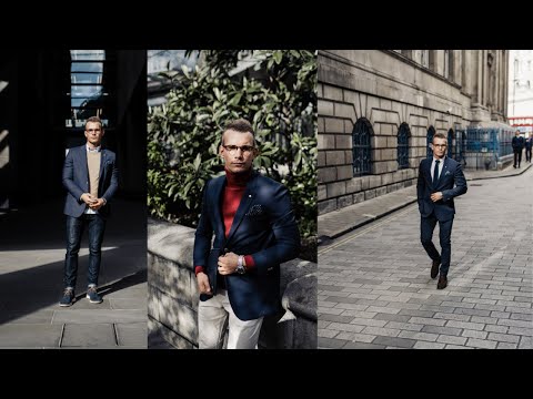 THREE WAYS TO STYLE THE CLASSIC CLUB BLAZER || Mens Fashion Look Book || Charlie Irons