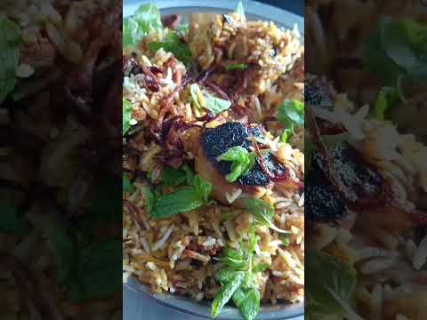 #Hyderabady style chicken biryani recipe#🐔🍗🍗 sunday special dish #food