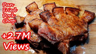 TRIED THIS RECIPE AND WAS REALLY SURPRISED! THE SECRET TO MAKE THE BEST JUICY PAN FRIED PORK CHOPS!!