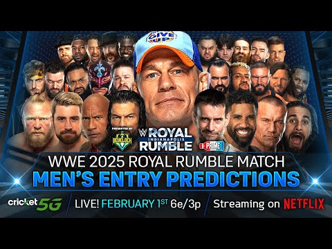 WWE Royal Rumble 2025 - Men's Entry Predictions [v2] | Bevelock