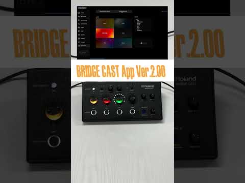 【BRIDGE CAST】BRIDGE CAST App ver.2.00 / BGM CAST対応 #shorts