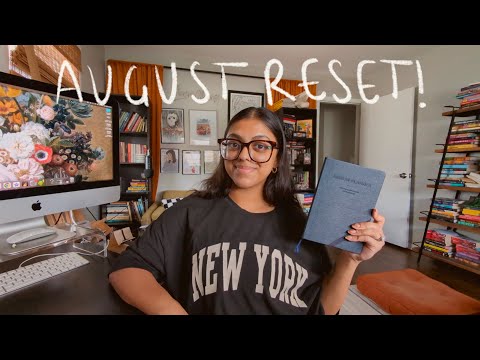 SLOW LIVING AUGUST RESET | goal setting, slow living favs, and final summer plans