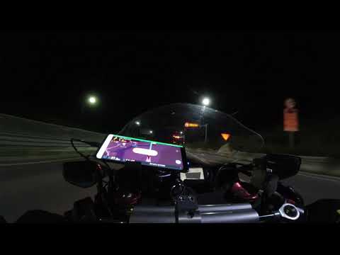 [ZX-6R] Bike Night Tour M4 Exhaust Sound