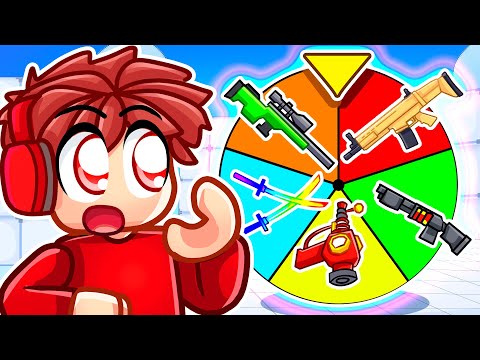 THE *RANDOM* GUN ONLY Challenge in Roblox Rivals!